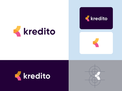 K 字母标志设计(K Letter Logo Design)