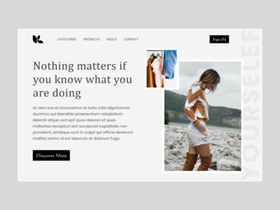 服装网站-Koral Vol.1(Clothing Website - Koral Vol.1)