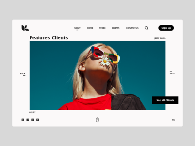 服装网站-Koral Vol.4(Clothing Website - Koral Vol.4)