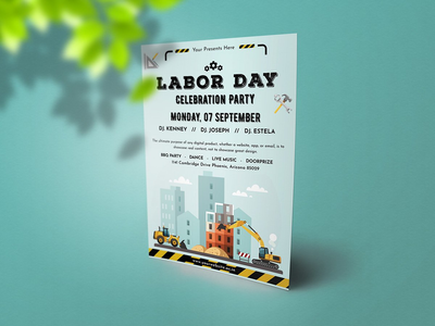 劳动和联邦日传单-05(Labor & Federal Day Flyer-05)