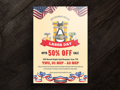 劳动和联邦日销售 Flyer-02(Labor & Federal Day Sale Flyer-02)