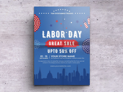 劳动和联邦日销售 Flyer-05(Labor & Federal Day Sale Flyer-05)