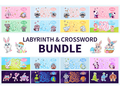 迷宫和填字游戏捆绑(Labyrinth and crossword bundle)