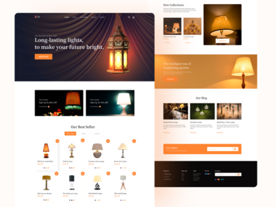 灯产品登陆页面(Lamp Product Landing Page)