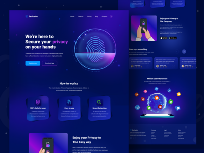 应用登陆页面(App landing page)