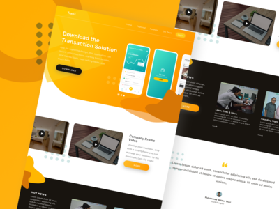 Tranz登陆页面(Tranz Landing Page)