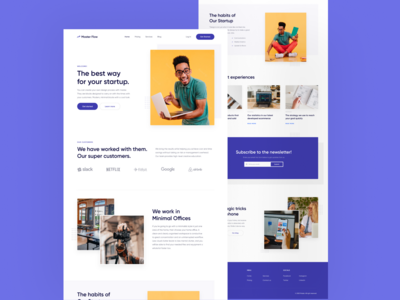 企业商务代理登陆页面(Corporate Business Agency Landing Page)
