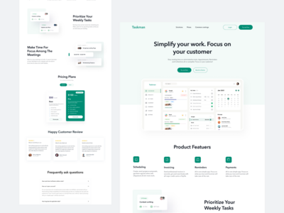 任务管理器仪表板登陆页面(Task manager Dashbaord Landing page)
