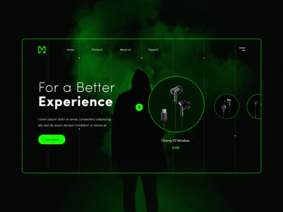 电子商务登陆页面设计(E Commerce Landing Page Design)