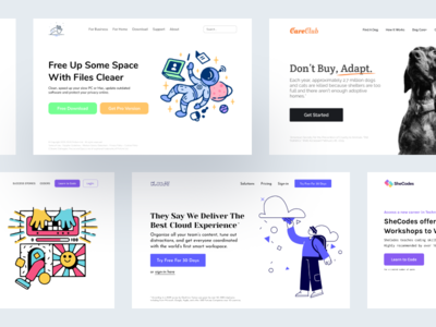 登陆页面模板(Landing Page Templates)