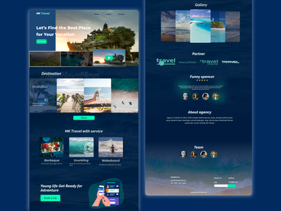 旅行社服务 - 网页设计(Travel Agency Service - Web Design)