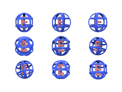 语言 3D 图标(Language 3D icon)