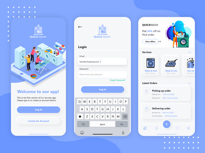 洗衣应用(Laundry App)