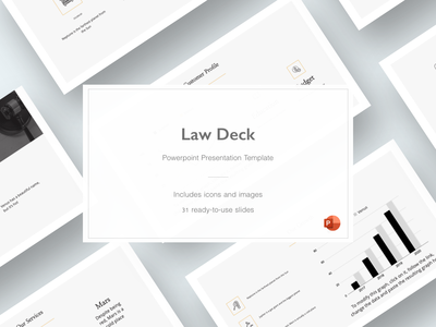 法律甲板 - 终极演示模板(Law Deck - Ultimate Presentation Template)