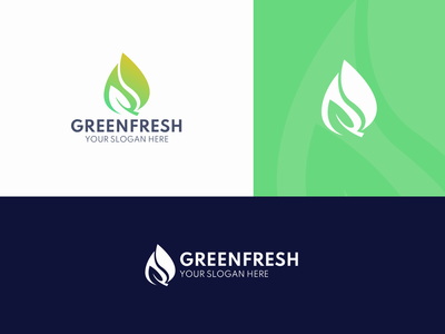 叶标志设计(Leaf Logo Design)