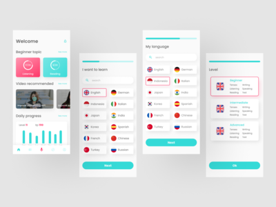 学习语言应用程序(Learning Language App)