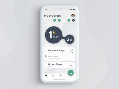 教育应用程序的学习进度(Learning progress for educational app)