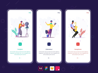 Learno-入职屏幕(Learno-Onboarding Screen)