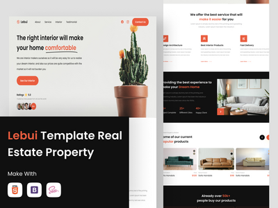 Lebui模板房地产(Lebui Template Real Estate Property)