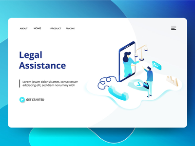 法律援助登陆页面(Legal Assistance Landing page)