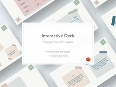 互动 - 终极演示模板(Interactive - Ultimate Presentation Template)