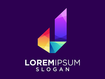 字母 j 徽标(letter j logo)