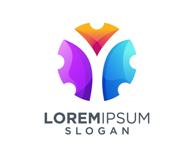 字母 y 徽标(Letter y logo)