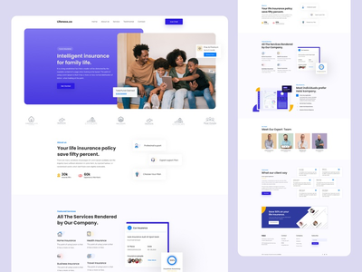 网站 - 保险代理(Website - Insurance Agency)