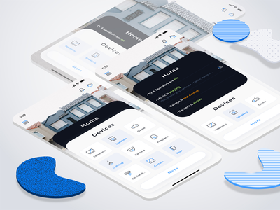智能家居仪表板移动 UI - FD(Smart Home Dashboard Mobile UI - FD)
