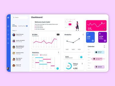 仪表板灯 UI 套件(Dashboard Light UI Kit)