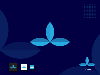 百合标志设计(Lilywe logo design)