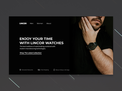 Lincor 登陆页面(Lincor Landing Page)