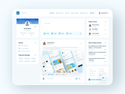 LinkedIn重新设计挑战(LinkedIn Redesign Challenge)