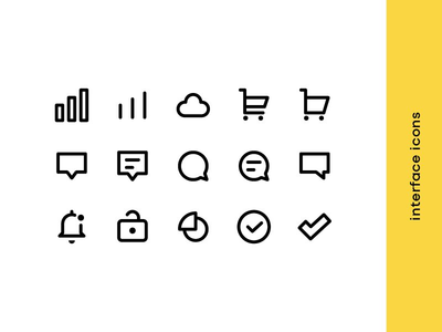 具有基本完美元素的图标集矢量孤立的基本接口(Essential basic interface with pixel perfect grid icon set vector isolated)