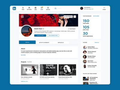 领英重新设计(Linkedin Redesign)