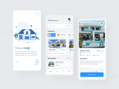 房地产移动应用(Real Estate Mobile App)