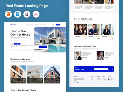 Realoland - 房地产 HTML 登陆页面(Realoland - Real Estate HTML Landing Page)