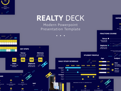 房地产的PowerPoint演示模板(Realty PowerPoint Presentation Template)