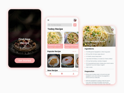 食谱应用概念(Recipe App Concept)