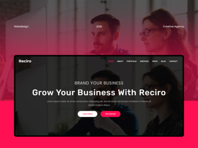 Reciro - 现代创意机构(Reciro - Modern & Creative Agency)