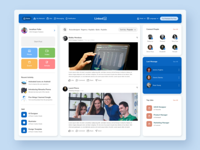 领英设计桌面版(Linkedin Design Desktop Version)