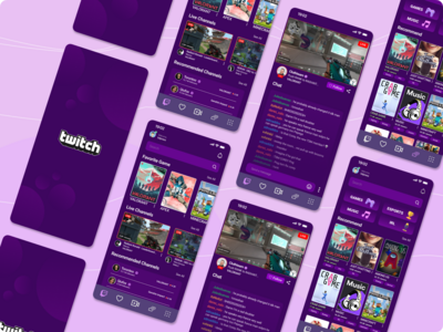 重新设计 Twitch 应用程序(Re-Design Twitch App)