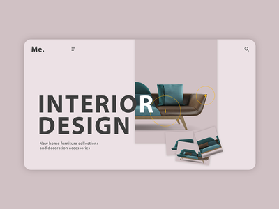 室内设计网页(Interior Design Web Page)