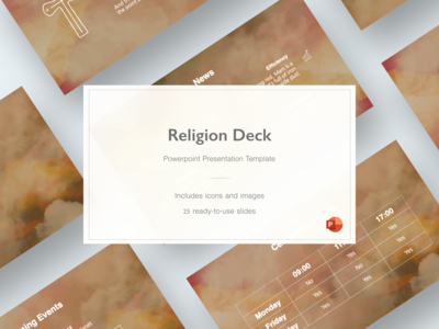 宗教 - 终极演示模板(Religion - Ultimate Presentation Template)