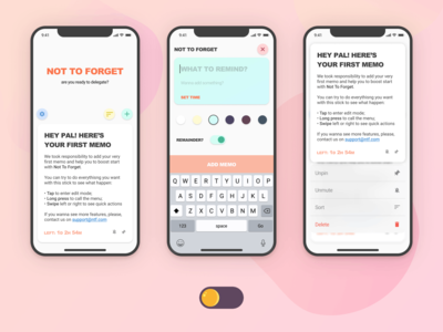 剩余 iOS 应用程序(Remainders iOS app)