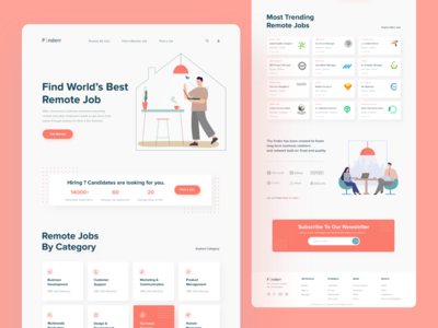 远程工作查找器网站(Remote Job Finder Website)
