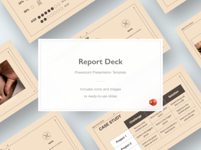 报告 - 终极演示模板(Report - Ultimate Presentation Template)