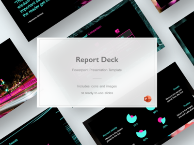 Report Deck - 终极演示模板(Report Deck - Ultimate Presentation Template)