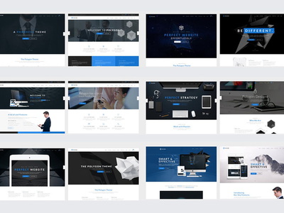 Polygon - 多用途 HTML5 网站模板(Polygon - Multipurpose HTML5 Website Template)