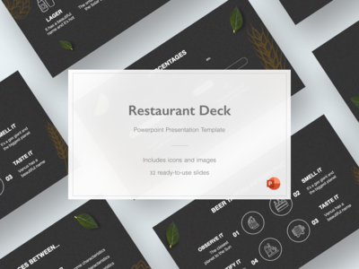 餐厅 - 终极演示模板(Restaurant - Ultimate Presentation Template)